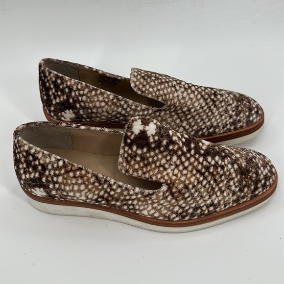 Free People Snake Eyes Velvet Slip On Loafers 40 - Picture 2 of 8
